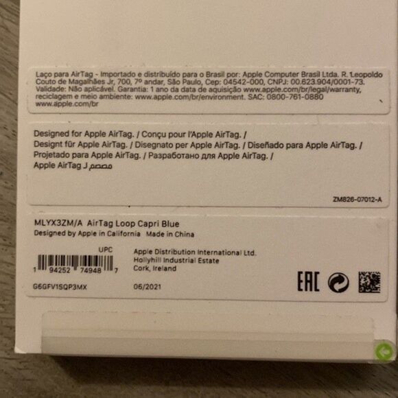 Apple AirTag Loop - NEW IN BOX 🔥Capri Blue - Picture 3 of 6